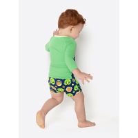 Camiseta Com Proteção Solar Bebê Menino Dragão Camping - 3