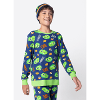 Pijama Manga Longa Ultra Visco Menino Teen Dragão Camping - 1