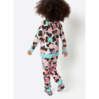 Pijama Manga Longa Menina Vaca Chocolate - 4