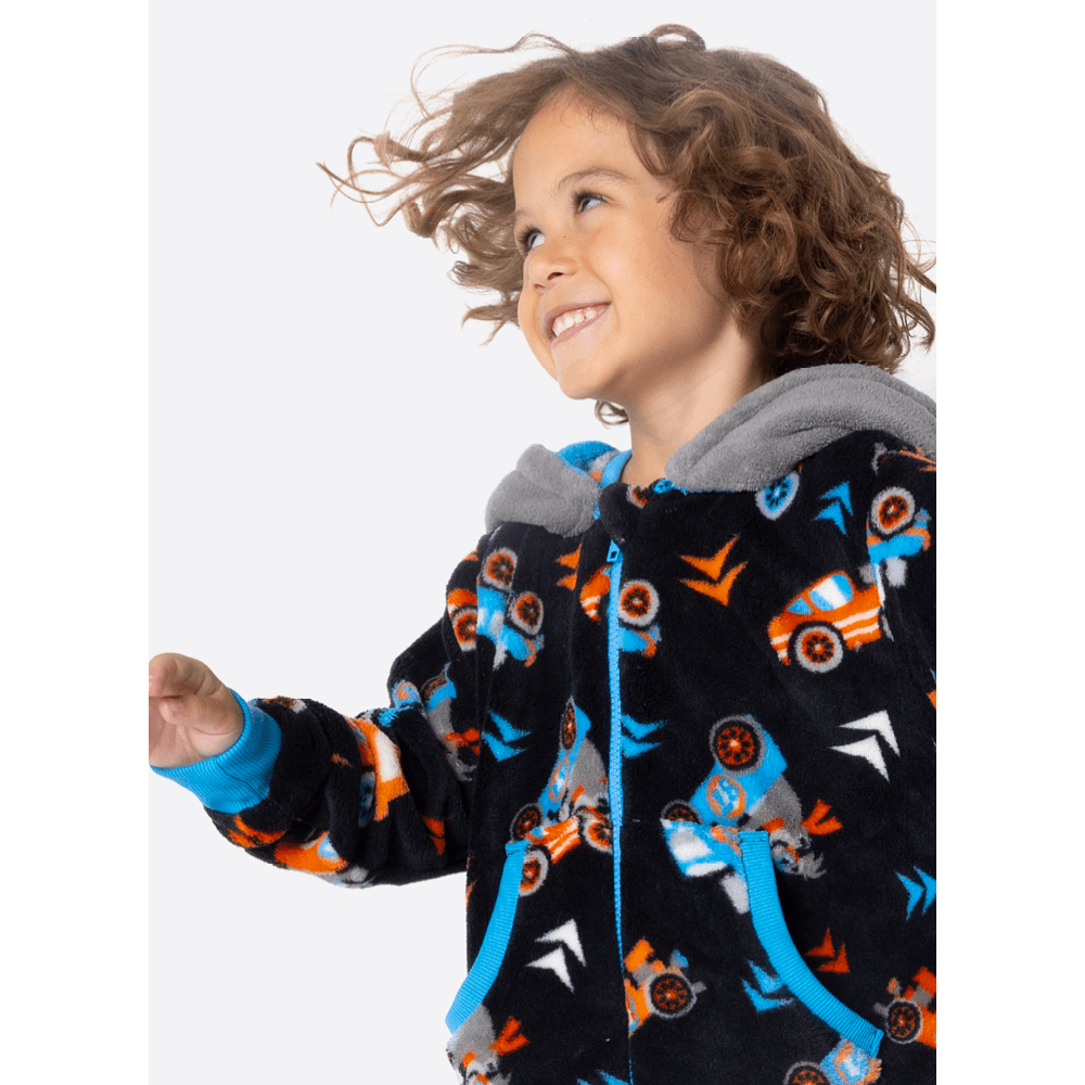 Macacão Manga Longa Soft Menino Gorila Racing - 2