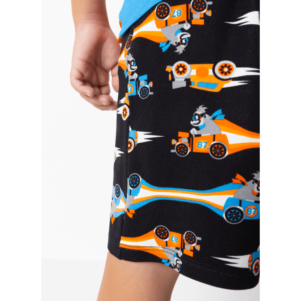 Pijama Manga Curta Viscolycra Menino Gorila Racing - 2