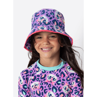 Chapéu Bucket Menina Onça Fantástica