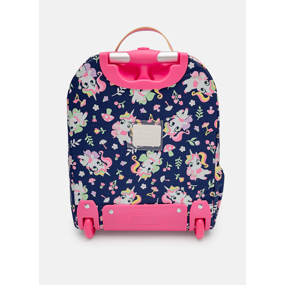 Mochila com Rodinha Pequena Unicórnio Encantado - 4