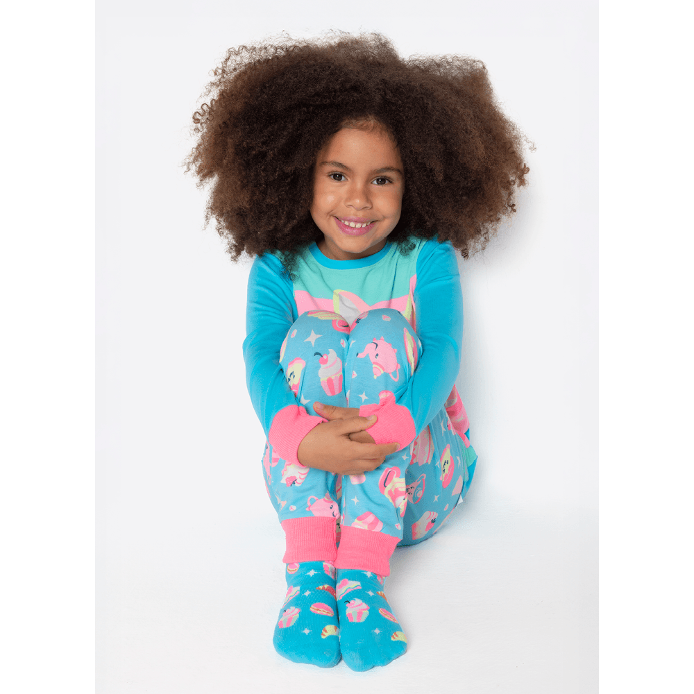 Pijama Manga Longa Viscolycra Menina Raposa Confeiteira - 3