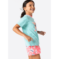 Pijama Manga Curta Algodão Menina Raposa Confeiteira - 2