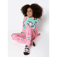 Pijama Manga Longa Viscolycra Menina Vaca Chocolate - 3