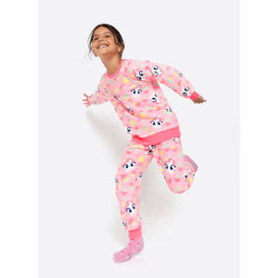 Pijama Manga Longa Soft Menina Unicórnio Encantada