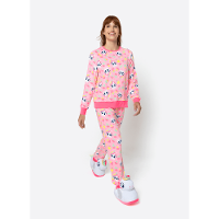 Pijama Manga Longa Soft Feminino Unicórnio Encantado - 1