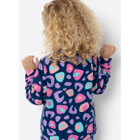Pijama Manga Longa Viscose Menina Onça - 3