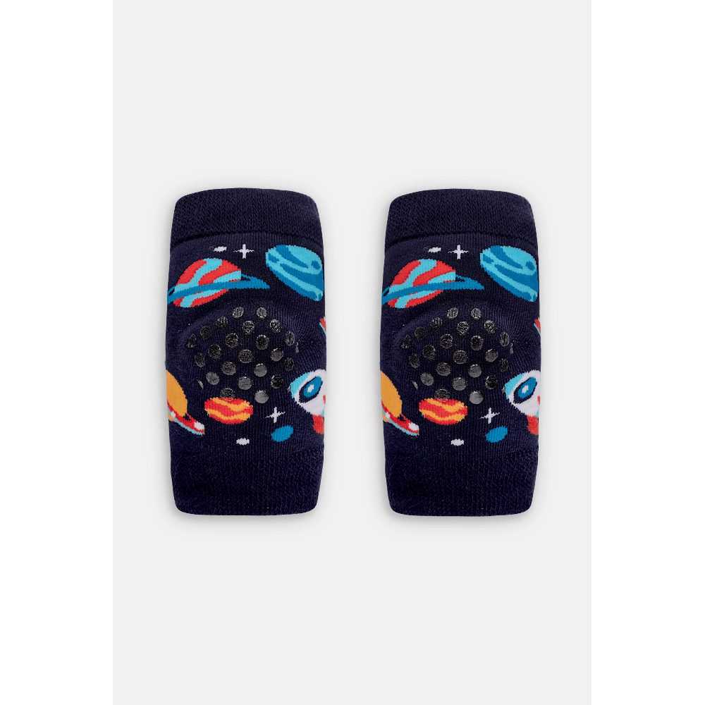 Joelheira Antiderrapante Bebê Menino Espaço - 1