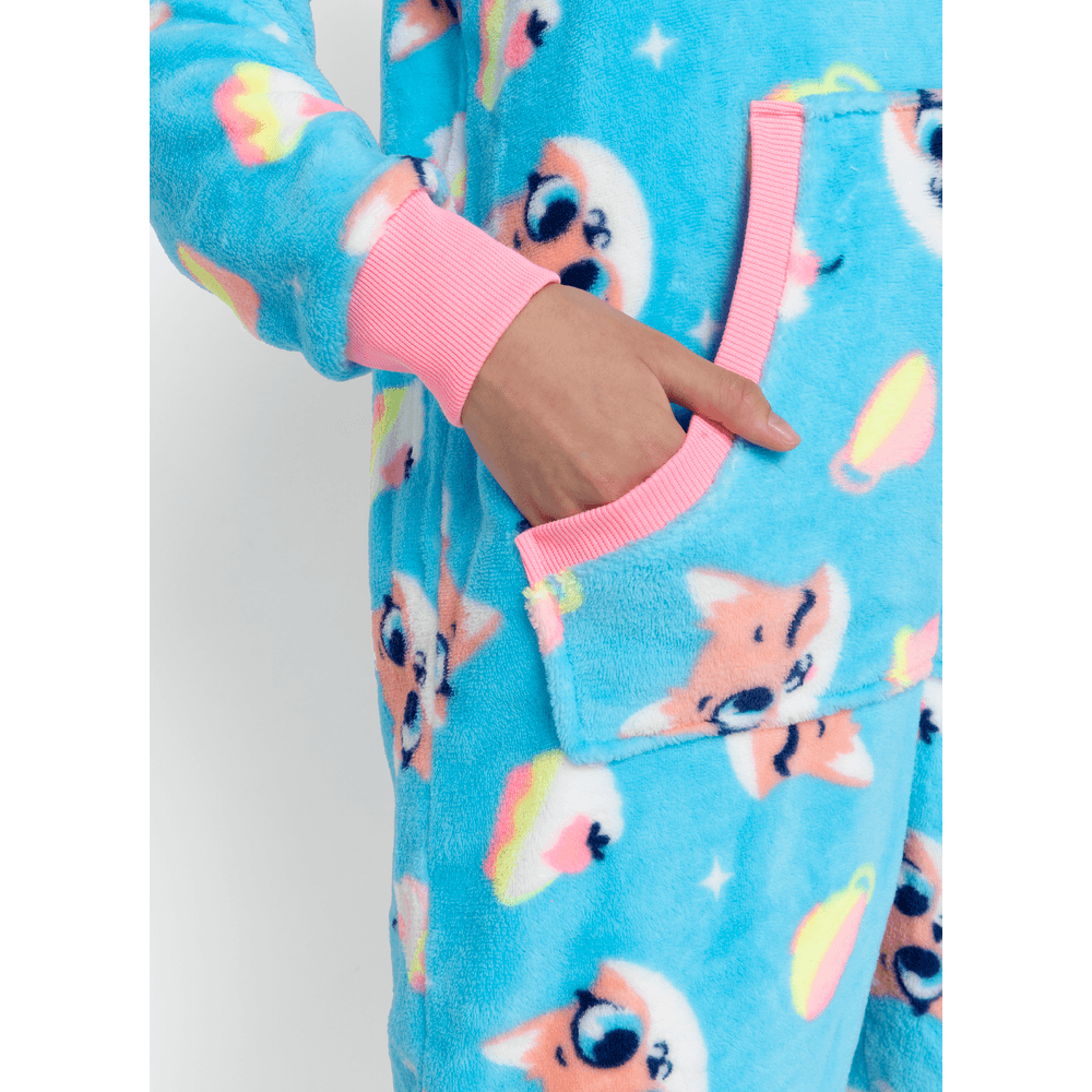 Macacão Manga Longa Soft Menina Teen Raposa Confeiteira - 3