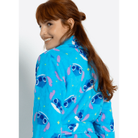 Roupão Manga Longa Soft Feminino Stitch - 4