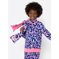 Pijama Manga Longa Ultra Visco Menina Teen Onça - 3