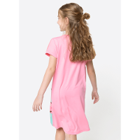 Camisola Manga Curta Viscolycra Menina Teen Vaca Chocolate - 3