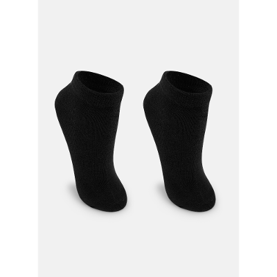 Kit com 3 meias Unissex Adulto Esportiva Lisa