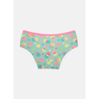 Calcinha Caleçon Microfibra Menina Teen Vaca Chocolate - 2