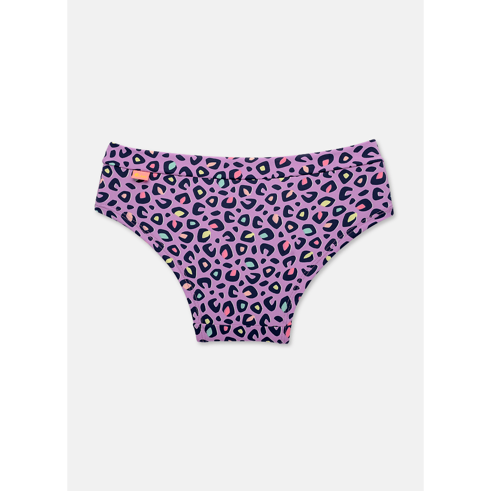 Calcinha Boneca Microfibra Menina Teen Onça - 2