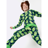 Pijama Manga Longa Soft Menino Teen Dragão Camping - 3