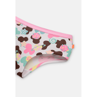 Calcinha Caleçon Algodão Feminina Vaca Chocolate - 3