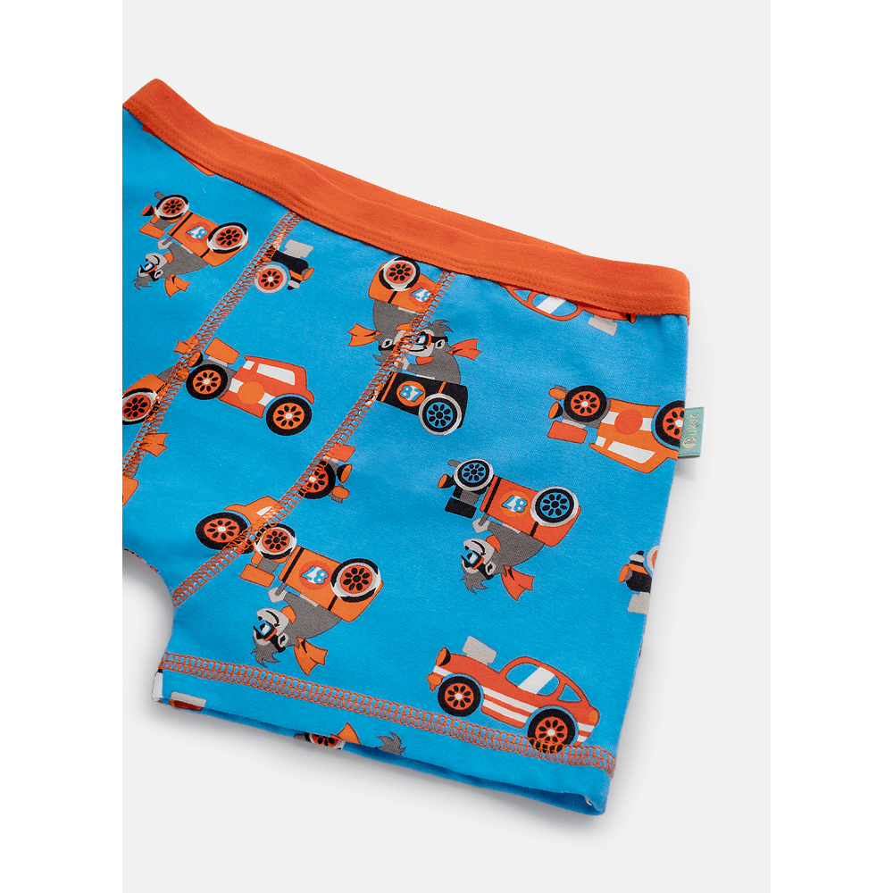 Cueca Boxer Algodão Menino Teen Gorila Racing - 3
