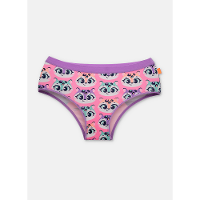 Calcinha Boneca Algodão Feminina Onça - 1