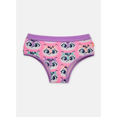 Calcinha Boneca Menina Teen Onça