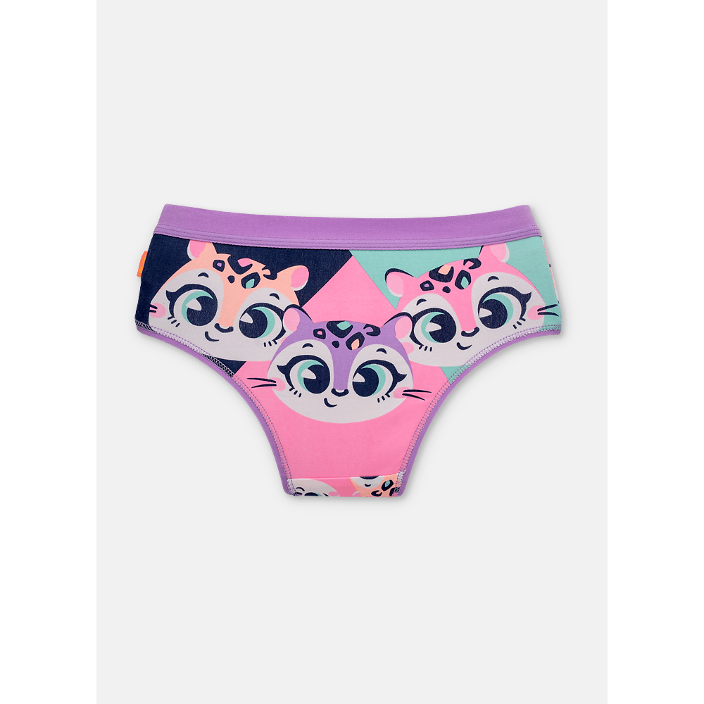 Calcinha Boneca Menina Teen Onça - 2