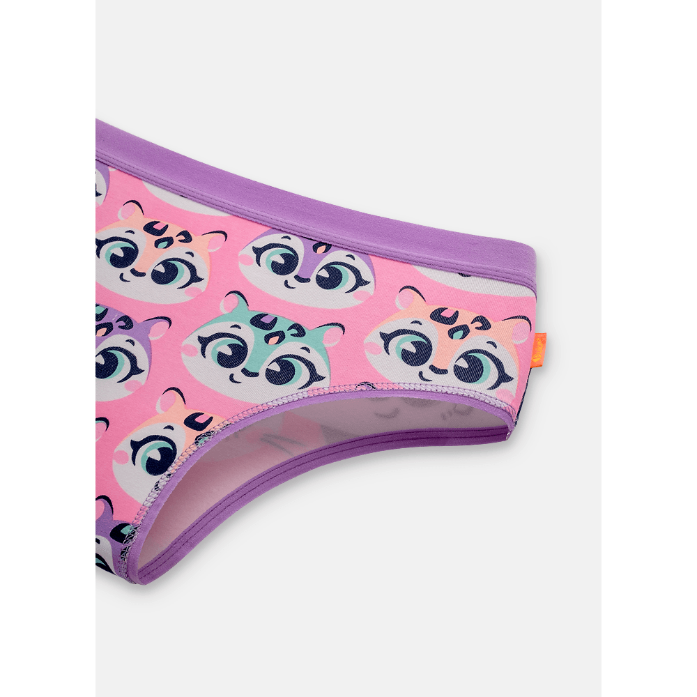 Calcinha Boneca Menina Teen Onça - 3