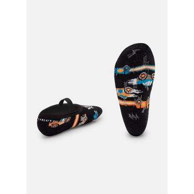 Meia Sapatilha Antiderrapante Bebê Menino Gorila Racing