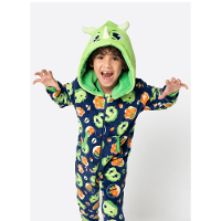 Macacão Manga Longa Soft Menino Dragão Camping - 1