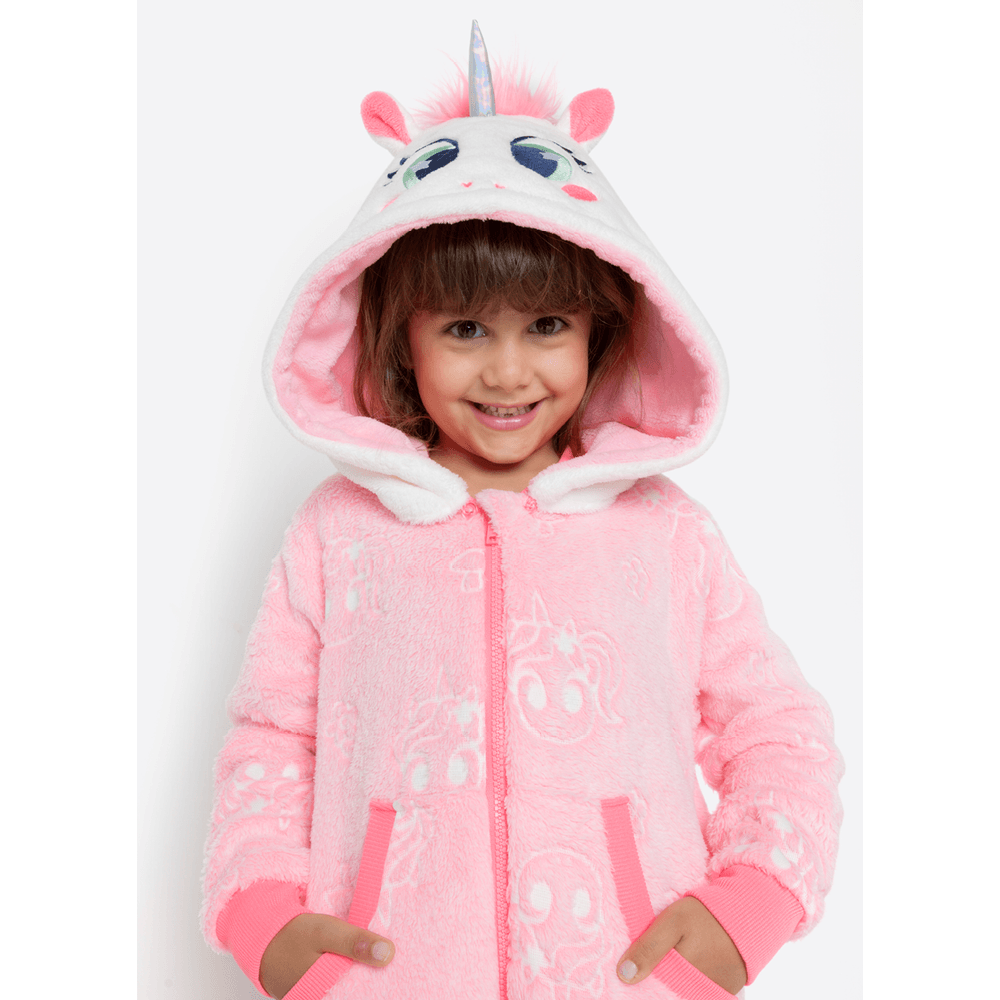Macacão Manga Longa Soft Menina Unicórnio Encantado - 2