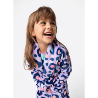 Roupão Manga Longa Soft Menina Onça - 2