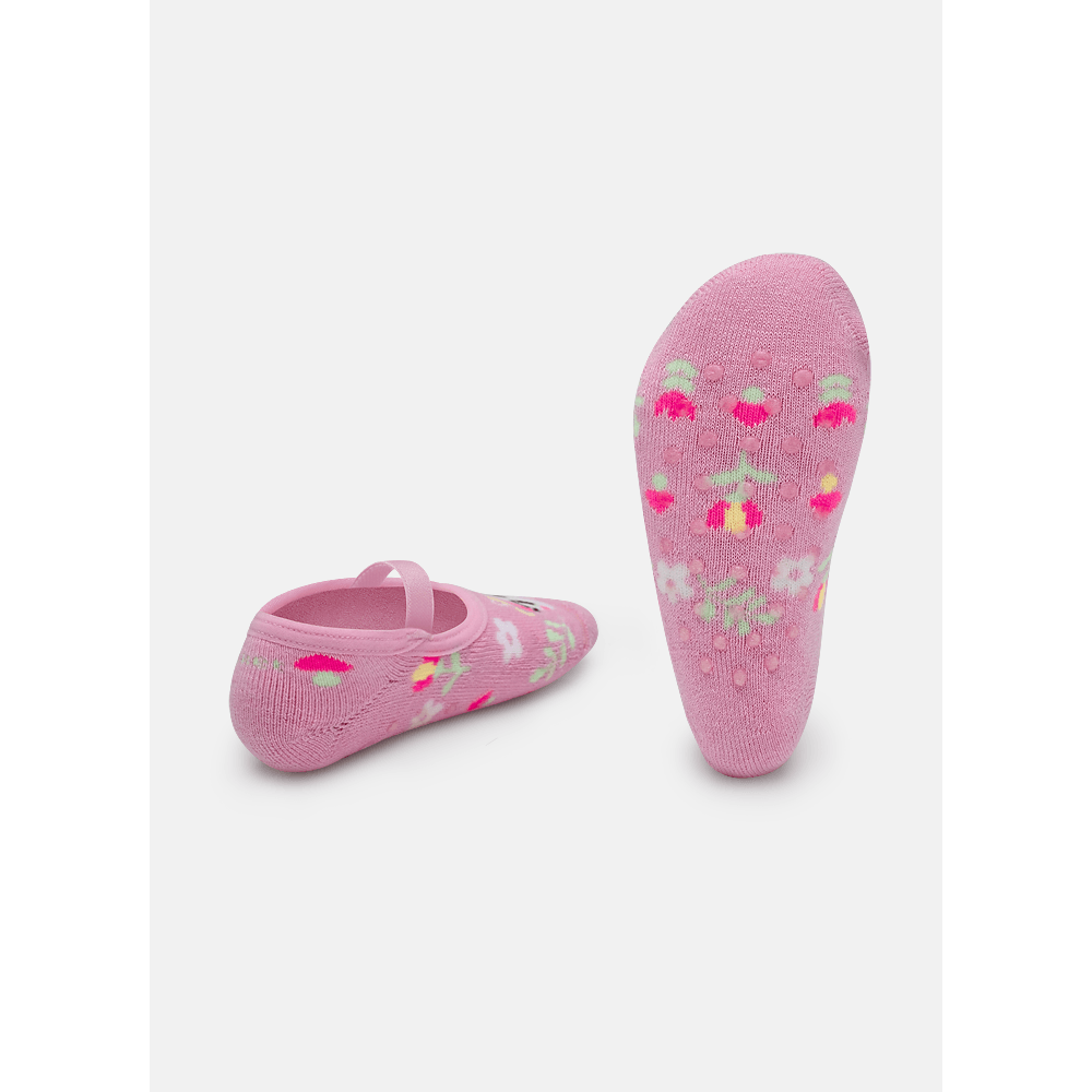 Meia Sapatilha Antiderrapante Bebê Menina Unicórnio Encantado - 2