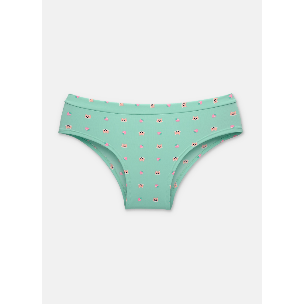 Calcinha Boneca Microfibra Feminina Raposa Confeiteira - 1