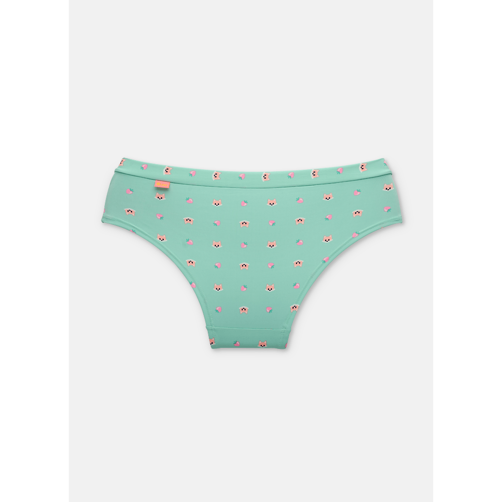 Calcinha Boneca Microfibra Feminina Raposa Confeiteira - 2