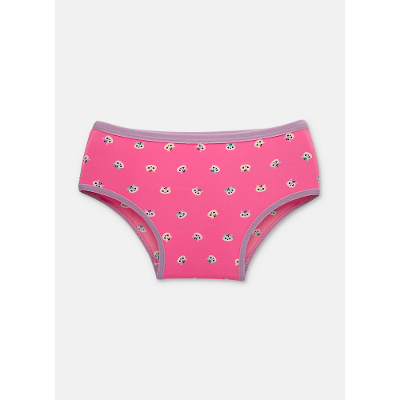 Calcinha Boneca Microfibra Menina Teen Onça