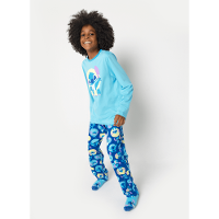 Pijama Manga Longa Algodão Menino Teen Stitch - 1
