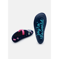 Meia Sapatilha Com Sola Emborrachada Feminina Unicórnio Encantado - 2