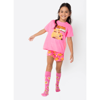 Pijama Manga Curta Menina Capivara Vibes - 1