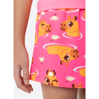 Pijama Manga Curta Menina Teen Capivara Vibes - 4