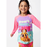 Pijama Manga Longa Viscolycra Menina Capivara Vibes - 2
