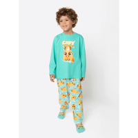 Pijama Manga Longa Algodão Menino Capivara Vibes - 1