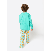 Pijama Manga Longa Algodão Menino Capivara Vibes - 3