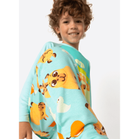 Pijama Manga Longa Viscolycra Menino Capivara Vibes - 4