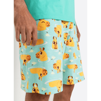 Pijama Manga Curta Algodão Masculino Capivara Vibes - 4