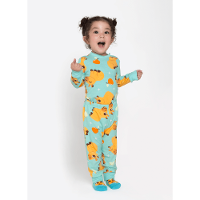 Pijama Manga Longa Viscolycra Bebê Unissex Capivara Vibes - 3