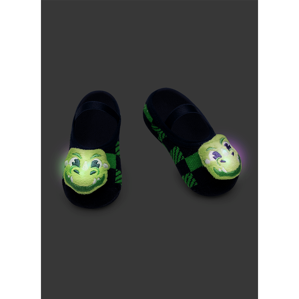 Meia Sapatilha Bebê Menino com Aplique de Led Dragão Camping - 3