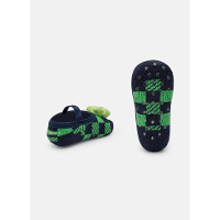 Meia Sapatilha Bebê Menino com Aplique de Led Dragão Camping - 2