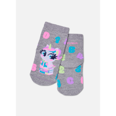 Meia Soquete Bebê Menina Unicórnio