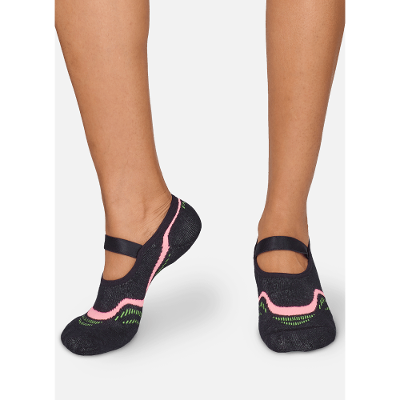 Meia Sapatilha Antiderrapante Feminina Pilates